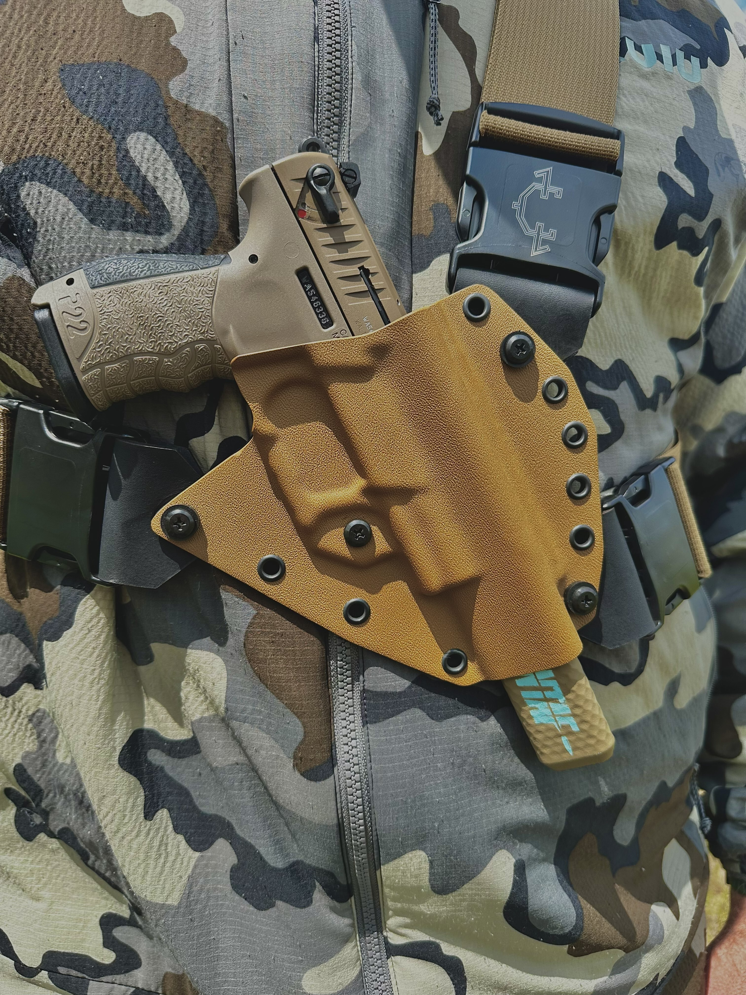 22 shift chest holster