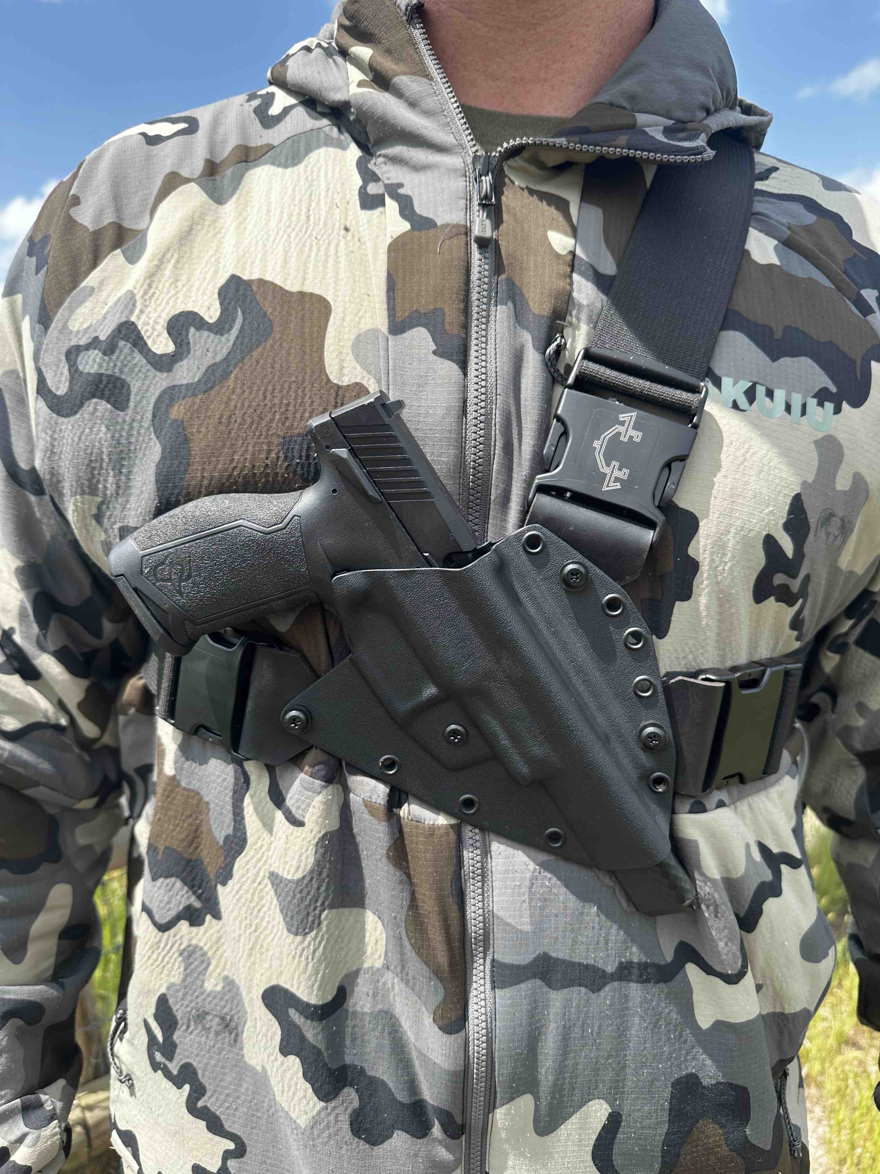 22 shift chest holster
